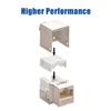Beszin Cat.5E RJ45 110 Type Shielded Keystone Jack (50-Pack) view 4