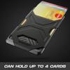 SUPCASE Adhesive Slim Wallet Compatible for Most Smartphones, 2-Pack, Black view 2