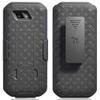 Nakedcellphone Holster Combo for Sonim XP5s Phone Case & Belt Clip - Black view 2