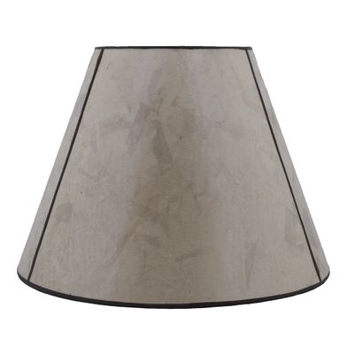 Urbanest Silver Mica Lampshade, 12-inch Bottom Diameter, 7.5-inch Height, Spider Fitter