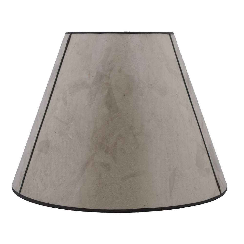 Urbanest Silver Mica Lampshade, 12-inch Bottom Diameter, 7.5-inch Height, Spider Fitter
