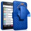 Holster Combo for Jitterbug Smart 2 Phone Case with Belt Clip - Blue view 3