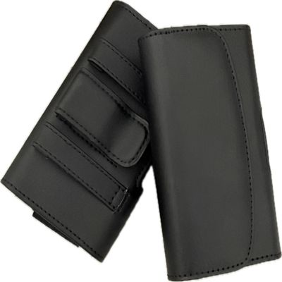 Horizontal Leather Case with Magnetic Closure with Belt Clip and Belt Loops for Consumer Cellular Doro 7050