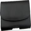 Horizontal Leather Case with Magnetic Closure with Belt Clip and Belt Loops for Consumer Cellular Doro 7050 view 2