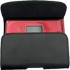 Horizontal Leather Case with Magnetic Closure with Belt Clip and Belt Loops for Consumer Cellular Doro 7050 view 3