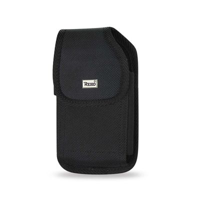 Vertical Canvas Case with Belt Clip and Belt Loop for Consumer Cellular Doro 7050