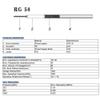 Superbat RG58 Coaxial Cable 50 Ohm Coax Cable 20 Feet (6.09 Meters) view 2