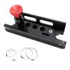 MFC Roll Bar Aluminum Fire Extinguisher Mount Kit Compatible with for Jeep Wrangler TJ JK JKU JL Gladiator JT UTV Polaris RZR Ranger view 1
