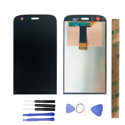 JayTong LCD Display & Replacement Touch Screen Digitizer Assembly with Free Tools for Cater-Pillar CA-T S61 Black