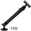Arkon 4 Hole AMPS Pattern Heavy Duty Mounting Pedestal with 10 inch Arm and 4 Hole Drill Base for Sirius Satellite Radios view 1