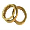 5 Pair 8" MDF Wood Speaker Ring Recess With Bezel Fiber Glass Molds view 3
