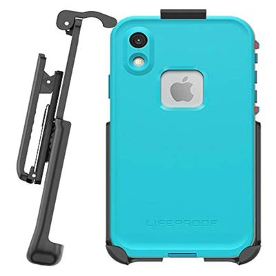 BELTRON Belt Clip Holster for LifeProof FRE Case - iPhone X, iPhone Xs (case not Included) - Features: Secure Fit, Quick Release Latch, Durable Rotating Belt Clip & Built-in Kickstand