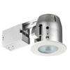 Globe Electric 4 in. Glossy White IC Rated Recessed Lighting Kit, LED Bulb Included 91204 view 1