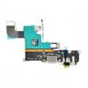 USB Charger Port Connector Flex Cable Ribbon Compatible with iPhone 6 4.7 inch - Black (Aftermarket Quality) view 1