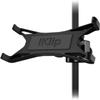 IK Multimedia iKlip Xpand Tablet Holder for mic Stands, fits iPad and Android Tablets Between 7" to 12.9" with an Adjustable 360 Swivel and Soft-Touch fit view 1