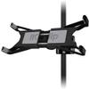 IK Multimedia iKlip Xpand Tablet Holder for mic Stands, fits iPad and Android Tablets Between 7" to 12.9" with an Adjustable 360 Swivel and Soft-Touch fit view 2