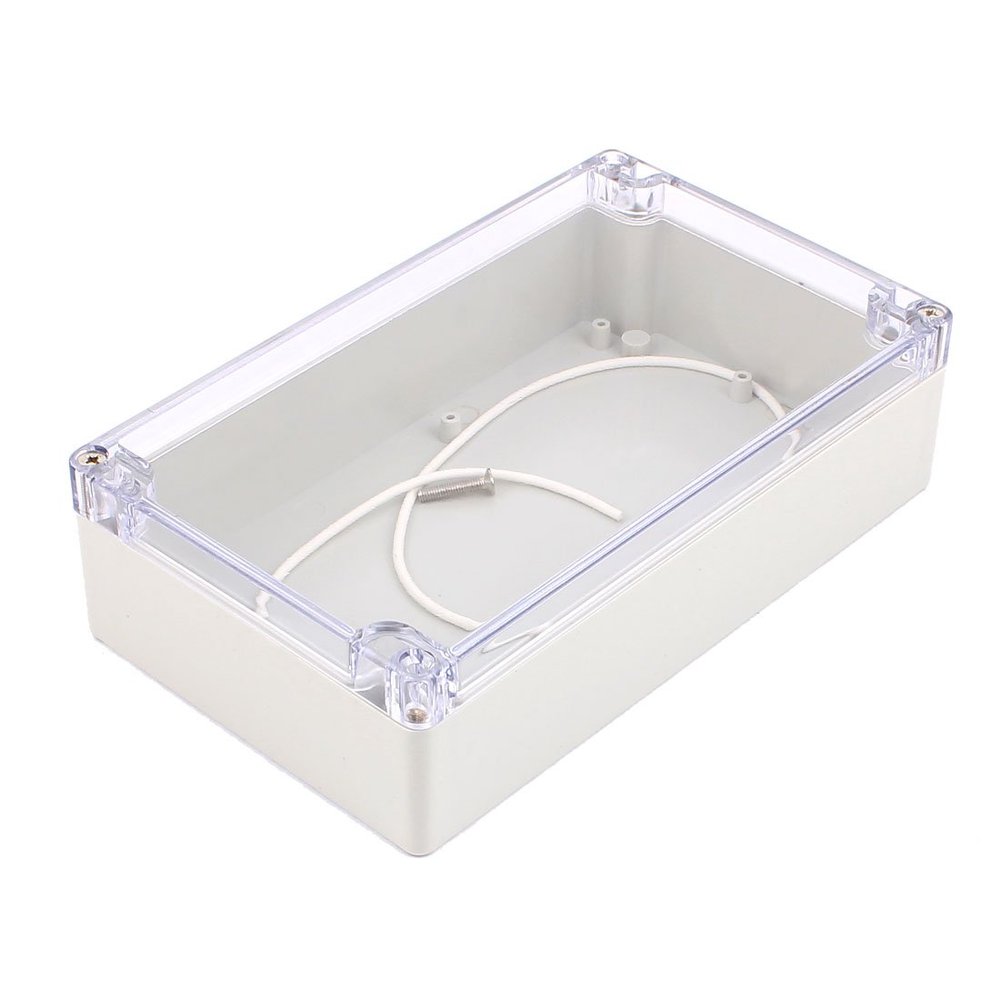 Aexit 200mmx120mmx55mm Waterproof Cord Management Enclosure Case DIY Junction Cable Raceways Project Box