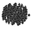 Aexit 200Pcs HDB-6P-4 Cord Management Round Cable Wire Strain Relief Bush Grommet Cable Sleeves 15mm Length view 1