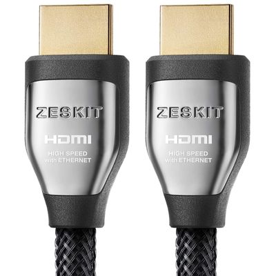 Zeskit Cinema Plus 4K 3ft High Speed with Ethernet 22.28Gbps HDMI 2.0b Cable, Compatible with Dolby Vision 4K 60Hz HDR ARC 4:4:4 HDCP 2.2