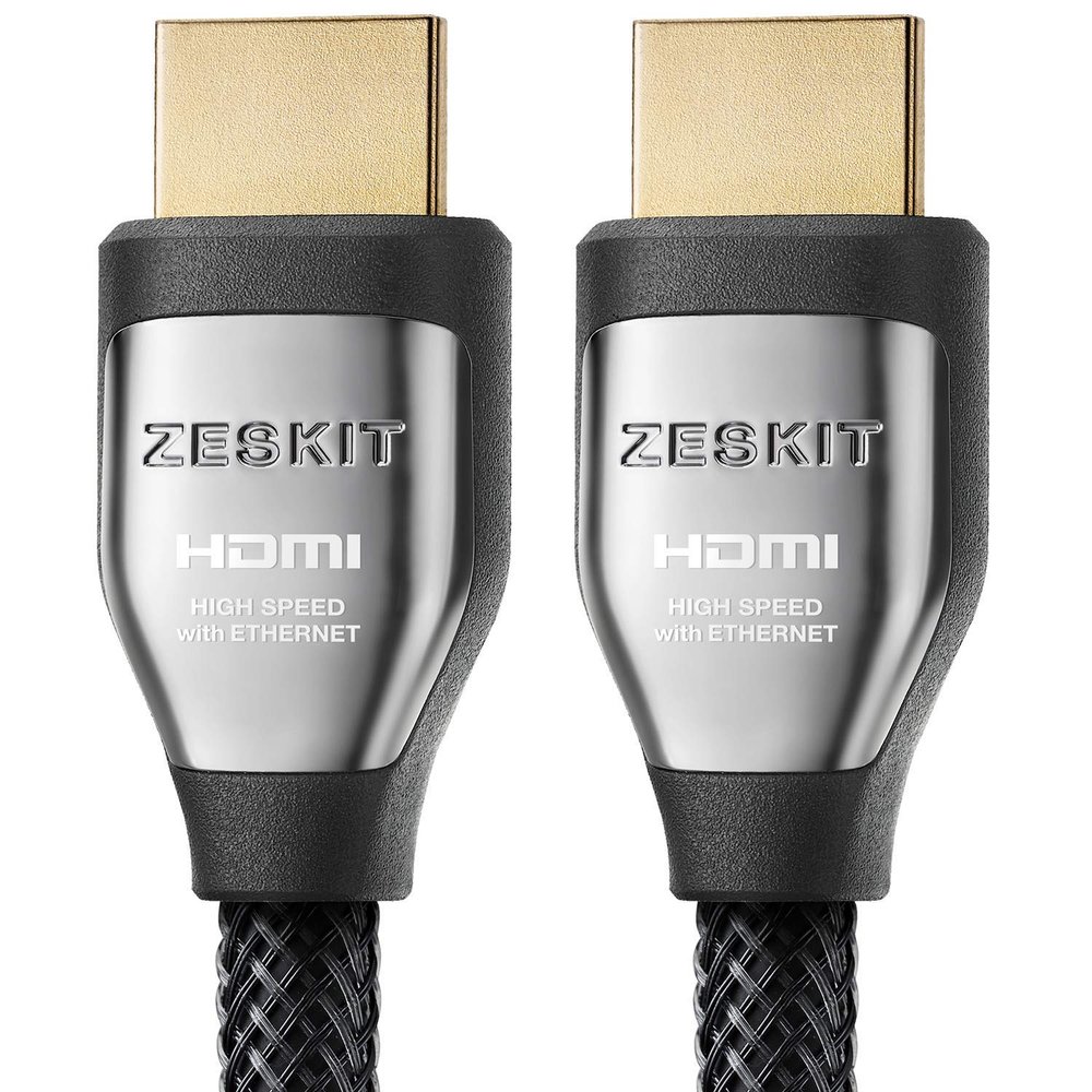 Zeskit Cinema Plus 4K 3ft High Speed with Ethernet 22.28Gbps HDMI 2.0b Cable, Compatible with Dolby Vision 4K 60Hz HDR ARC 4:4:4 HDCP 2.2