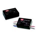 Mean Well LDH-45B-500W LED Power Supply, DC-DC Step up Converter, CC Output, 18-32Vin 21-86Vout 500mA 43W, Wire Style, PWM + Analog dimming, Remote ON/Off, encapsulated