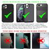 AH Phone Belt Holder Phone Holster Pouch with Magnetic Cover Leather Belt Pouch for iPhone 15+ 16 Plus, 15 Pro Max, 14 Plus, iPhone 14 Pro Max, 13 Pro Max with Otterbox Phone Case Installed (X-Large) view 2
