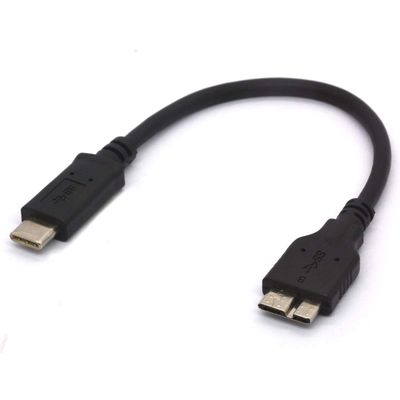 GLHONG Short USB C to Micro B Cable - Type C 3.0 to Micro B Cord