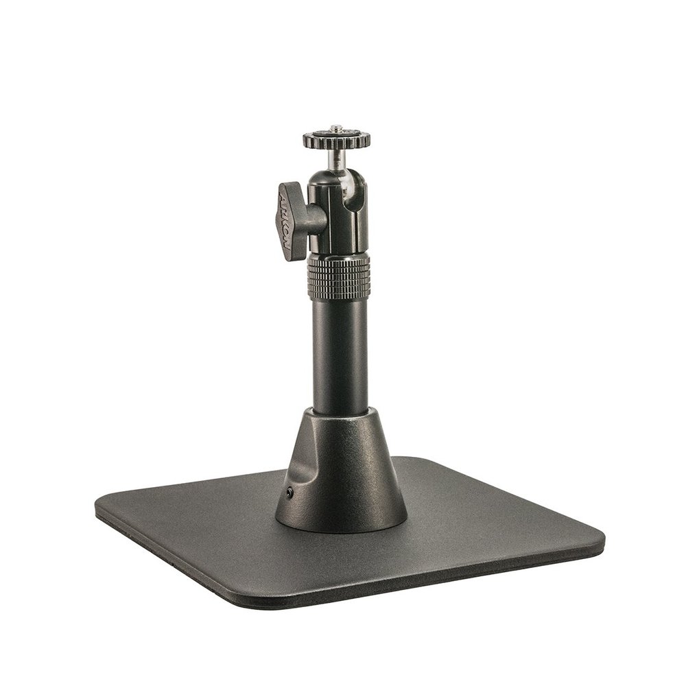 ARKON Mounts Height Adjustable Camera Desk Stand 7.5 to 9.75 inch Tall for Mevo Live Streaming Camera