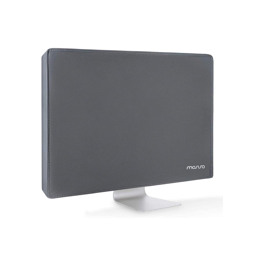 MOSISO Monitor Dust Cover 32, 33, 34, 35 inch Anti-Static Dustproof LCD/LED/HD Panel Case Computer Screen Protective Sleeve Compatible with 32-34 inch PC, Desktop and TV, Space Gray
