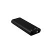 Worlds Smallest Micro Voice Recorder with 90 Hours of Storage | One Touch Voice Recording | 8GB Internal Flash Memory Digital Audio Recorder | Fast 2 Hour Recharge (Black) view 2