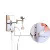 LIN XIAO HAO mayu USB Reading Pull Chain Wall Lamp Swing Arm Light,Bedside Reading Living Room Wall Lamp Light,USB Charging Port,Metal & Cloth Wall Sconces (Size : 30cm22cm) view 4