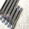 Davitu 2PCS M10 Chrome two doubles head straight tubes connecting tube two M10 outer tooth Lighting Accessories DIY - (Color: 60mm) view 1