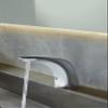 Moen 8553AC Mpower Sensor Operated Single Mount Above Deck Lavatory High Arc Ac Powered Non Mixing Faucet, Chrome view 3