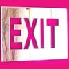 EXIT Mirror Sign - 8 inches x 3 inches view 1