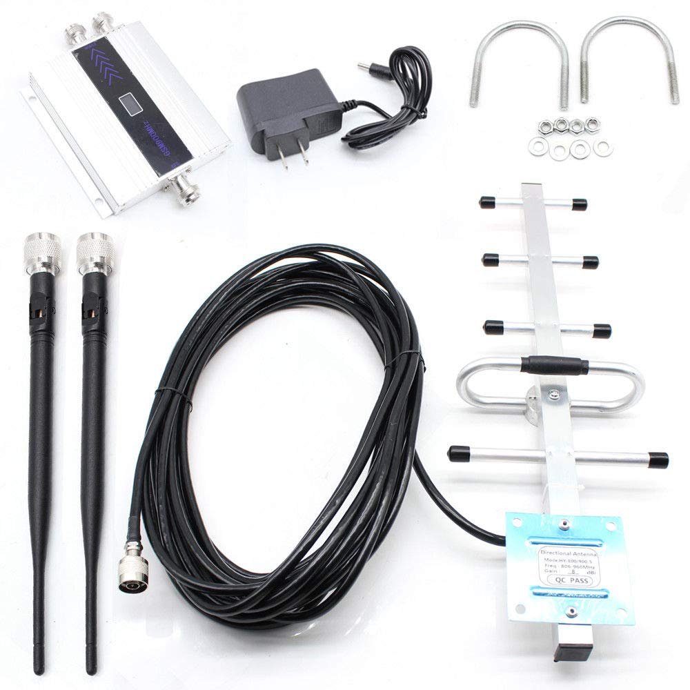 GSM 900MHz Mobile Cell Phone Signal Booster Amplifier,3G 4G Repeater Booster Kit,for Home Office