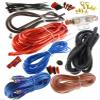 18' 8 Gauge RCA Wire Amp Wiring Fuse Amps Install Kit view 2