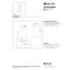 Delta Faucet 75146-PN Dryden-Towel Ring, 7.75 x 6.00 x 3.50 inches, Polished Nickel view 4