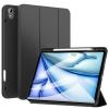 ZtotopCases for iPad Air 13 Inch Case/iPad Pro 12.9 3rd Generation 2018 with Pencil Holder, Lightweight Slim Soft TPU Back Trifold Smart Cover with Auto Sleep/Wake, Black view 1