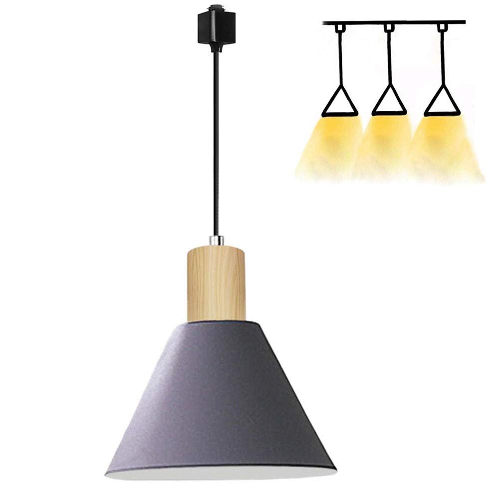 Kiven Lighting Halo Track Mount Hanging Pendant Track Kit,Grey