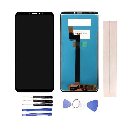 JayTong LCD Display & Replacement Touch Screen Digitizer Assembly with Free Tools for Xiao mi Mi Max 3 / Mi Max3 2018 Black