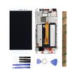 JayTong LCD Display & Replacement Touch Screen Digitizer Assembly with Free Tools for Hua-wei Mate S CRR-UL00 CRR-UL20 White with Frame view 1