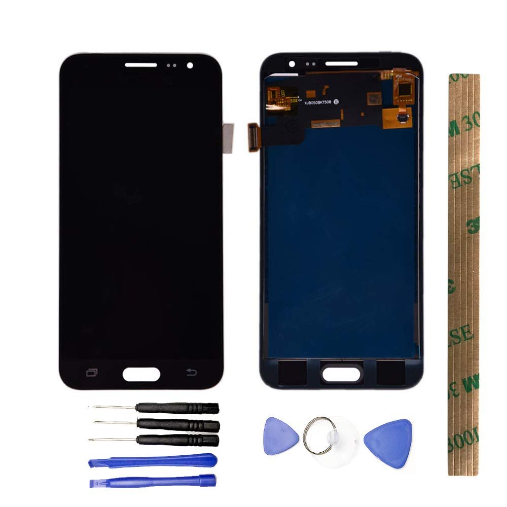 JayTong LCD Display & Replacement Touch Screen Digitizer Assembly with Free Tools for Galaxy J3 2016 J320 J320A J320F J320M Black