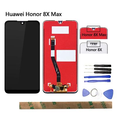 JayTong LCD Display & Replacement Touch Screen Digitizer Assembly with Free Tools for Hua-wei ho-nor 8X Max ARE-AL00 Black