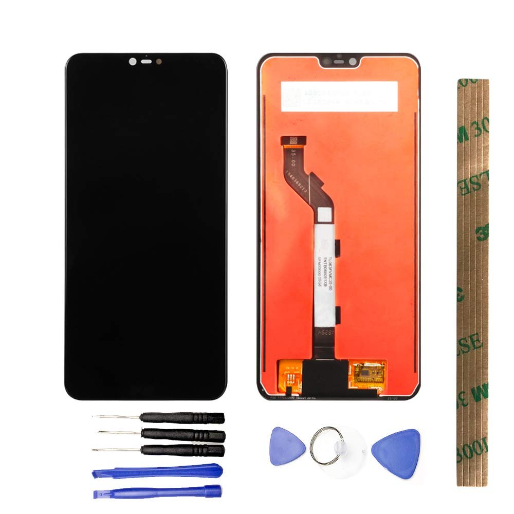 JayTong LCD Display & Replacement Touch Screen Digitizer Assembly with Free Tools for Xiao-mi Mi8 lite/Mi 8 Youth Mi8x Mi 8X Black