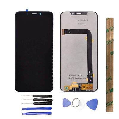 JayTong LCD Display & Replacement Touch Screen Digitizer Assembly with Free Tools for Mo-torola P30 Mo-to P30not for P30 Play Black