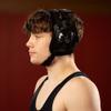 Matman Triforce Adult Wrestling Headgear Men & Womens Lightweight & Ergonomic Ear Guards for Wrestling, BJJ & MMA (Black) view 2