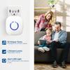 STARPOINT Extra Add-On Plugin Receiver for the STARPOINT Expandable Wireless Multi-Unit Long Range Doorbell Chime Alert System, Model LR, White view 4