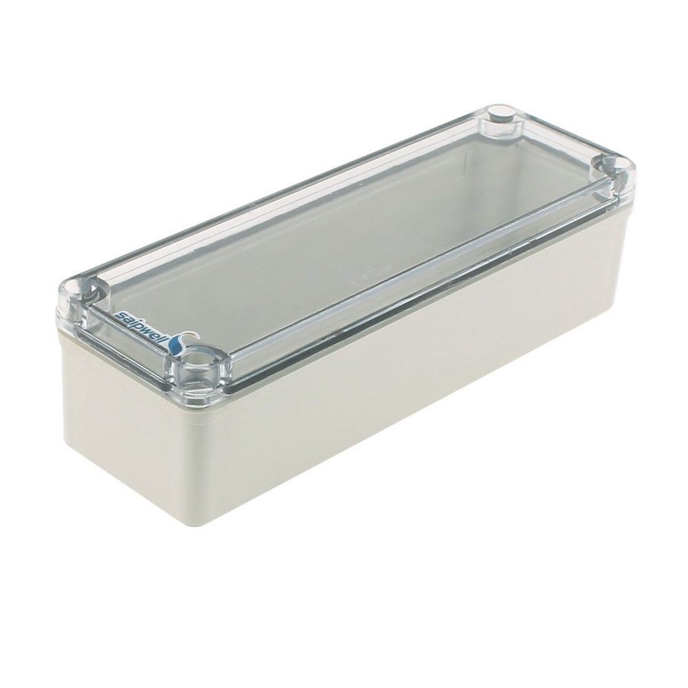 Aexit 250 x Cable Assemblies 80 x 70mm Transparent Cover Sealed Box Waterproof Junction Power Cables Box Enclosure