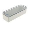 Aexit 250 x Cable Assemblies 80 x 70mm Transparent Cover Sealed Box Waterproof Junction Power Cables Box Enclosure view 1