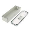 Aexit 250 x Cable Assemblies 80 x 70mm Transparent Cover Sealed Box Waterproof Junction Power Cables Box Enclosure view 2